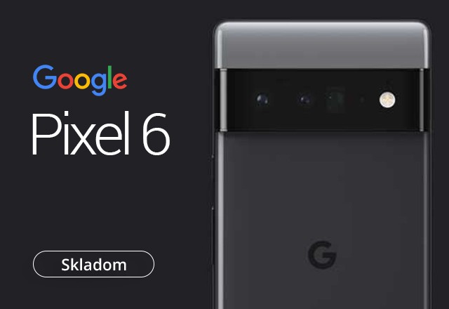 Google Pixel 6 5G 8/128GB Čierny